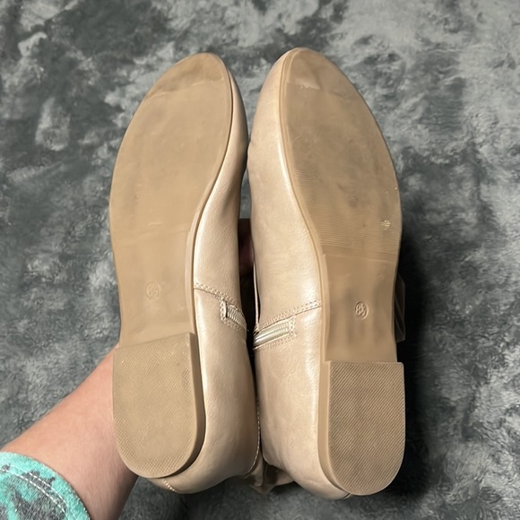 Tan slouch booties - Picture 4 of 4